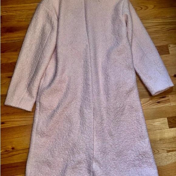 Jillian Harris Joe Fresh Fuzzy Coat with Pockets - Picture 3 of 4